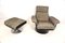 Siesta 62 Lounge Chair with Ottoman by Jacques Brule for Hans Kaufeld, 1960s, Set of 2 15