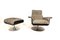 Siesta 62 Lounge Chair with Ottoman by Jacques Brule for Hans Kaufeld, 1960s, Set of 2 9