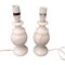 Vintage Marble Table Lamps, Set of 2 1