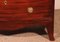 Small Mahogany Bowfront Chest of Drawers, 1800s, Image 10