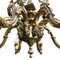 First Half of the 20th Century Golden Bronze Chandelier 7