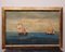 French Artist, Naval Battle, 1800s, Oil on Board, Framed 2