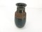 Vase en Céramique Émaillée Bleue de Bitossi 2