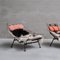 Flag Halyard Lounge Chairs by Hans Wegner for Getama, Set of 2 7
