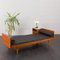Danish Daybed in Teak and Black Leather from Horsens Mobelfabrik, 1960s 2
