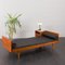 Danish Daybed in Teak and Black Leather from Horsens Mobelfabrik, 1960s, Image 2