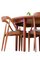 Model 16 Chairs in Teak by Johannes Andersen for Uldum Møbelfabrik, 1950s, Set of 4, Image 10