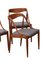 Model 16 Chairs in Teak by Johannes Andersen for Uldum Møbelfabrik, 1950s, Set of 4, Image 14