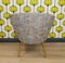 Patterned Cocktail Armchair, 1950s, Image 3