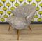 Patterned Cocktail Armchair, 1950s 1