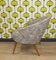 Patterned Cocktail Armchair, 1950s, Image 2