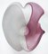 White and Pink Etched Murano Glass Vase, Italy, 1980s, Image 8