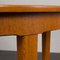 Danish Long Round Extendable Table, 1960s 18