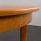 Danish Long Round Extendable Table, 1960s 5