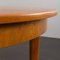 Table Longue Ronde Extensible, Danemark, 1960s 5