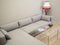 Scandinavian Grey Corner Sofa, 2000s 4