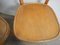 Beech Dining Chairs, 1950s, Set of 4, Image 3