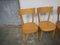 Chaises de Salle à Manger en Hêtre, 1950s, Set de 4 9