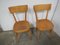 Beech Dining Chairs, 1950s, Set of 4, Image 6