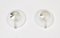 Vega Wall Lamps by L. Cesaro for Tre Ci Luce, 1980s, Set of 2, Image 7