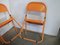 Metal Folding Chairs, 1970s, Set of 3, Image 3