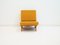 Lounge Chair with Beech Frame and Mustard Fabric Upholstery by Georg Thams, 1970s 2