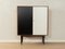 Mid-Century Black & White Commode, 1950s, Image 1