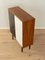 Commode Mid-Century Noire et Blanche, 1950s 5