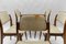Scandinavian Wooden Dining Chairs, 1960s, Set of 5 16