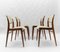 Scandinavian Wooden Dining Chairs, 1960s, Set of 5 2