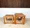 Brutalist Beech Nesting Side Tables, Germany, 1970s, Set of 3, Image 12