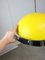 Space Age Italian Yellow and Chrome Metal Pendant Lamp, 1970s, Image 14
