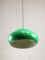 Vintage Italian Green Pool Table Lamp in Brass and Plastic, Image 6