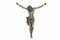 Jesus Kruzifix aus Kupfer Metall, Süddeutschland, 19. Jh. 1