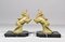 Art Deco Ibex Bookends by Franjou / Hippolyte Moreau, 1930s, Set of 2, Image 1