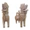 Early 20th Century Table Lamps in the shape of Guardian Lions, 1920s, Set of 2 1
