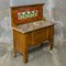 Arts and Crafts Oak Washstand, 1890s, Image 8