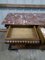 Henri II Renaissance Buffet in Walnut with Pink and White Marble Tray, 1950s 11