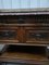 Henri II Renaissance Buffet in Walnut with Pink and White Marble Tray, 1950s 3