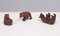 Small Black Forest Carved Bears, Germany, 1910s, Set of 3, Image 1