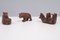 Small Black Forest Carved Bears, Germany, 1910s, Set of 3 17