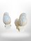 Art Deco Doves in White Ceramic by Jacques Adnet, 1930s, Set of 2, Image 8
