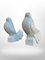 Art Deco Doves in White Ceramic by Jacques Adnet, 1930s, Set of 2, Image 5
