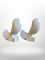 Art Deco Doves in White Ceramic by Jacques Adnet, 1930s, Set of 2, Image 9