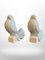 Art Deco Doves in White Ceramic by Jacques Adnet, 1930s, Set of 2, Image 10