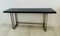 Steel and Stained Oak Extending Console Table from Artelano, Italy, 1970s, Image 1