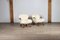 Early Clam Chairs in Curly Sheepskin by Madsen & Schübel, 1944, Set of 2, Image 2
