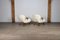 Chaises Early Clam en Peau de Mouton Bouclée par Madsen & Schübel, 1944, Set de 2 11