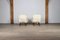 Set of Early Clam Chairs in Curly Sheepskin by Madsen & Schübel, 1944 12