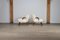 Chaises Early Clam en Peau de Mouton Bouclée par Madsen & Schübel, 1944, Set de 2 7